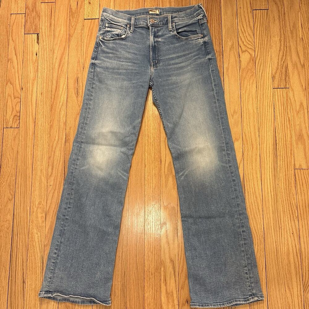 MOTHER The Bookie Sneak Bootcut Jeans Eye of the Tiger Women’s Size 29